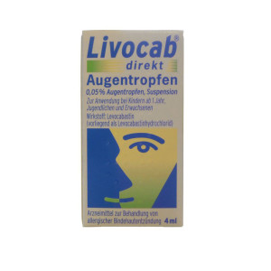 LIVOCAB direkt Augentropfen