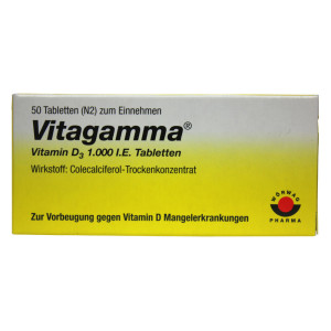 VITAGAMMA Vitamin D3 1.000 I.E. Tabletten