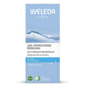 WELEDA erfrischende 2in1 Reinigung Milch