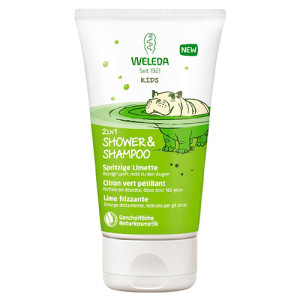 WELEDA Kids 2in1 Shower & Shampoo spritzig.Limette
