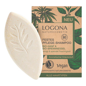 LOGONA Festes Pflege-Shamp.Bio-Hanf&Bio-Brennness.